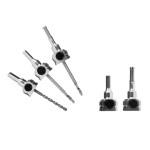 MXqs ONE CLICK hole saw receptacles