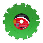 Cutting disc roots/roofing felt