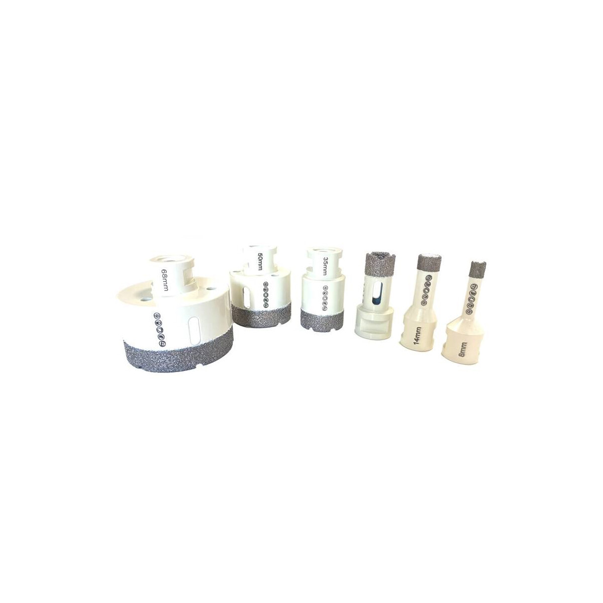Diamant-Fliesenbohrer M 14 Vacuum Trocken Ø 5-68...