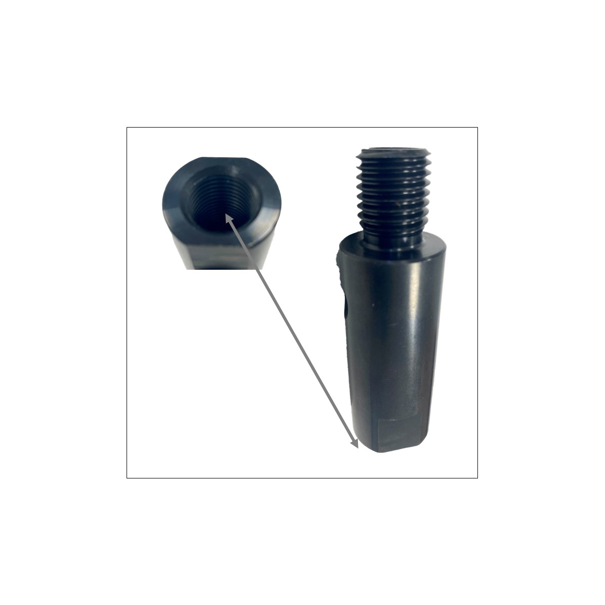 Bohrkronen - Adapter M16 Zapfen - 5/8" Muffe
