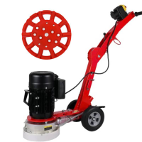 Floor grinder BS 250 with grinding plate Ø 250 mm for concrete / 20 diamond segments