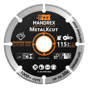 Mandrex Diamanttrennscheibe MetalXcut