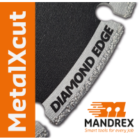 Mandrex Diamanttrennscheibe MetalXcut 125 mm
