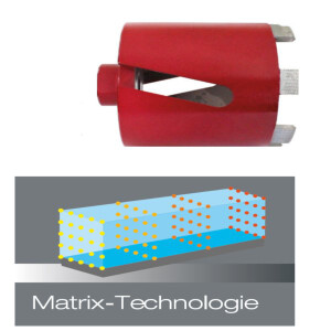 Diamond core drill Matrix