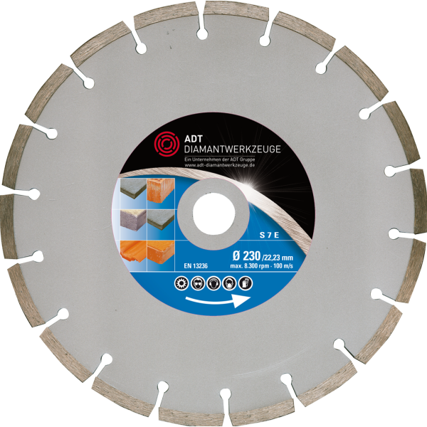 Diamond cutting disc S7 E Standard