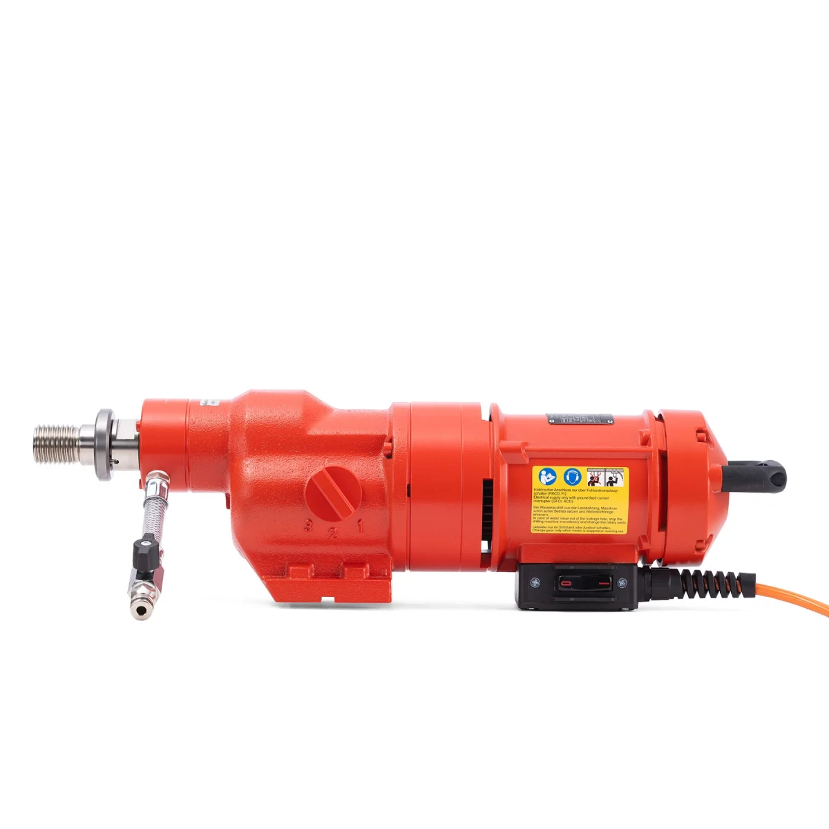 Weka core drilling machine, stand-mounted