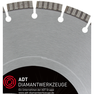 Diamond cutting disc TLG Premium / laser-welded / Ø 350 mm / 20,0 mm bore size