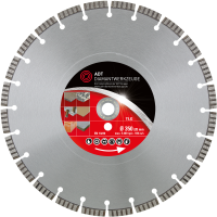 Diamond cutting disc TLG Premium / laser-welded / Ø 350 mm / 20,0 mm bore size