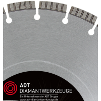 Diamanttrennscheibe TLG Premium / Lasergeschweißt / Ø 350 mm / 20,0 mm Bohrung