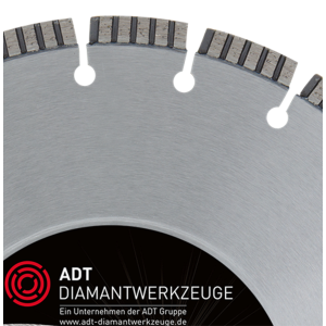 Diamond cutting disc TLG Premium / laser-welded / Ø 300 mm / 22,2 mm bore size