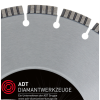 Diamanttrennscheibe TLG Premium / Lasergeschweißt / Ø 300 mm / 22,2 mm Bohrung