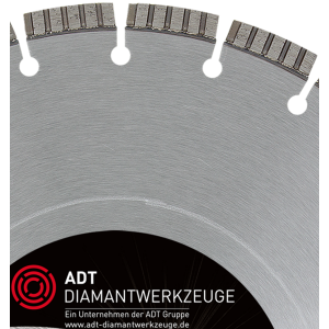 Diamond cutting disc TLG Premium / laser-welded / Ø 350 mm / 22,2 mm bore size