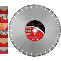 Diamond cutting disc TLG Premium / laser-welded / Ø 450 mm / 22,2 mm bore size
