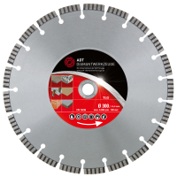 Diamond cutting disc TLG Premium / laser-welded / Ø 300 mm / 25,4 mm bore size