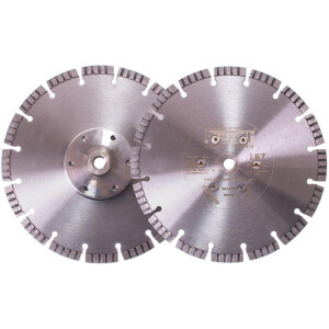 Diamond cutting disc flush-fitted / M14 flange