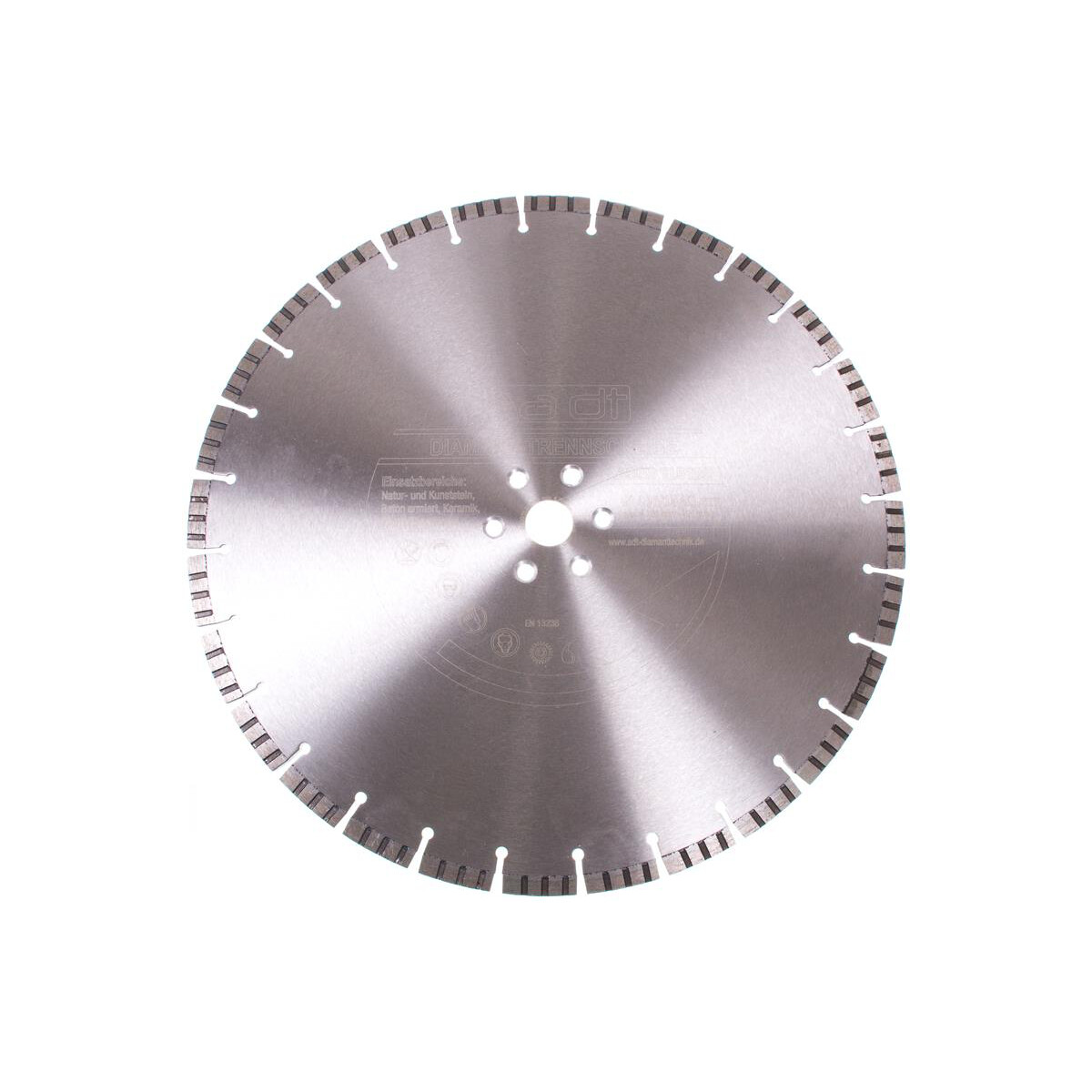 Diamond cutting disc flush-fitted 6 holes for EazySaw