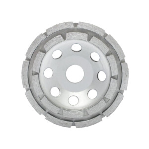 Diamond cup wheel 3000 for old concrete, silver, bore...