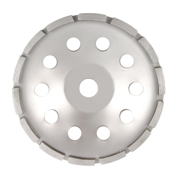 Diamond cup wheel 3000 for old concrete, silver, 100/ 22,23mm, single chain