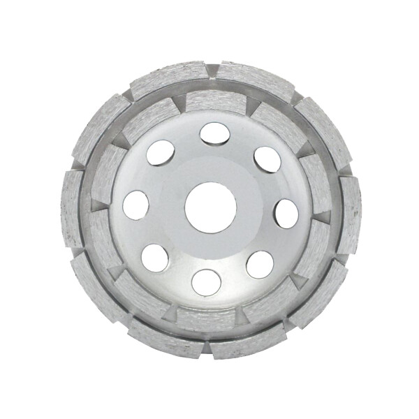 Diamond cup wheel 3000 for old concrete, silver, 180/5/22,23mm, double chain