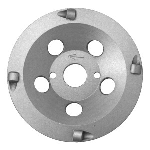 cup wheel for epoxy resin coatings / bore size 22,23 mm