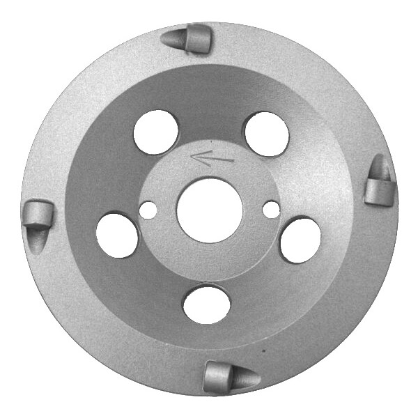cup wheel for epoxy resin coatings / bore size 22,23 mm  180 mm 8x