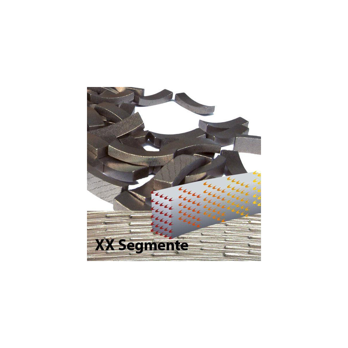 XX - Bohrkronensegment   Matrix - Premium, 9 mm...