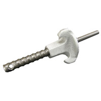 Quick clamp screw with plate wingnut, short