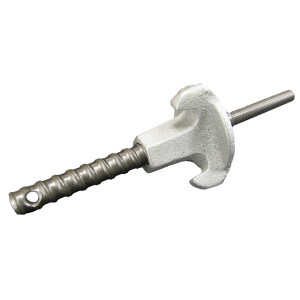Quick clamp screw with plate wingnut, long