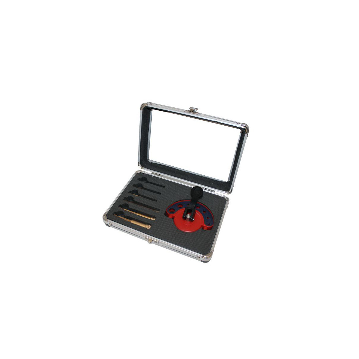Drill bit for tiles kit 1/4 inch-bit, vacuum-diamond-coat