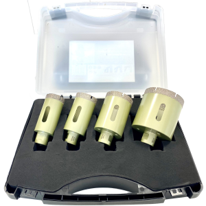 Dry drill bits economy M14 set 4 parts for the angle grinder
