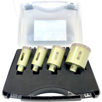 Dry drill bits economy M14 set 4 parts for the angle grinder