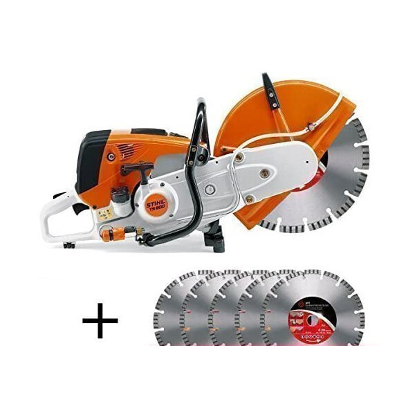 Stihl TS 800 Motortrenner incl 5x Diamanttrennscheiben