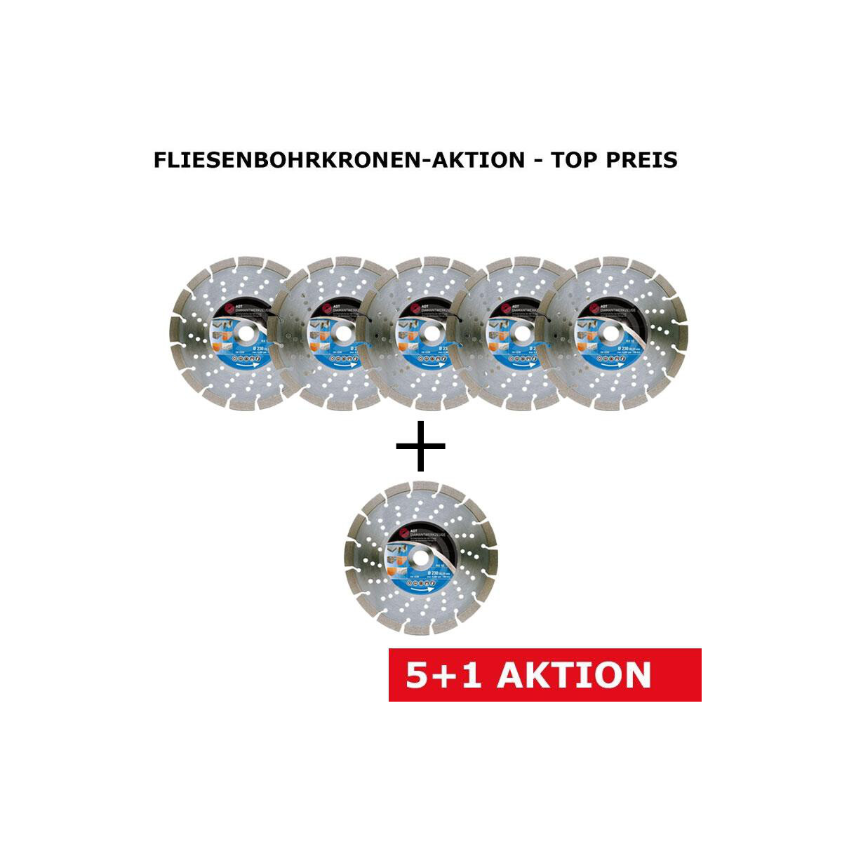5+1 diamond cutting disc RX 12 super-premium Ø 230...