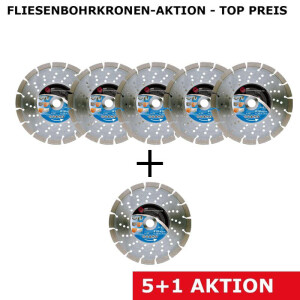 5+1 diamond cutting disc RX 12 super-premium Ø 230...