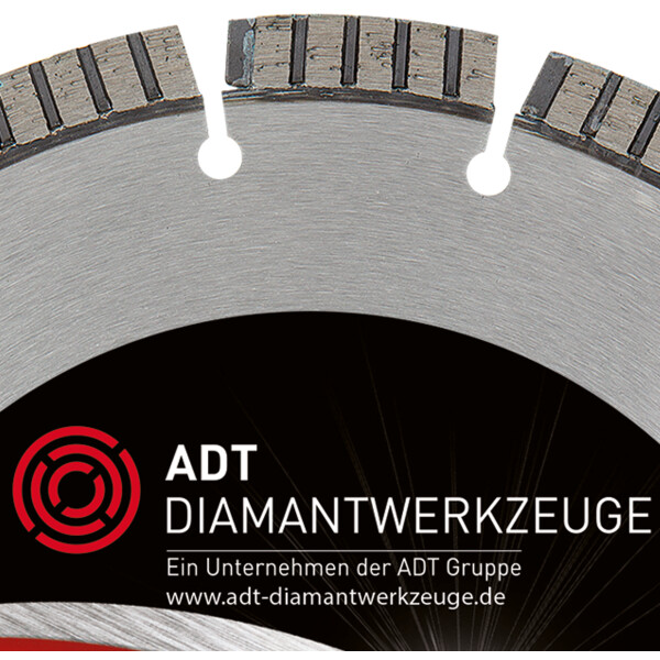 Diamanttrennscheibe TLG Premium / Lasergeschweißt / Ø 230 mm / 22,2mm Bohrung