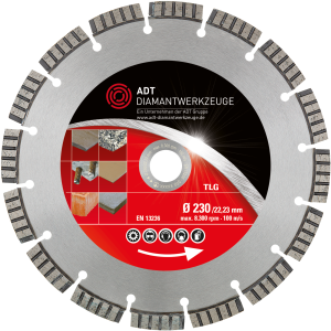 Diamanttrennscheibe TLG Premium / Lasergeschweißt /...