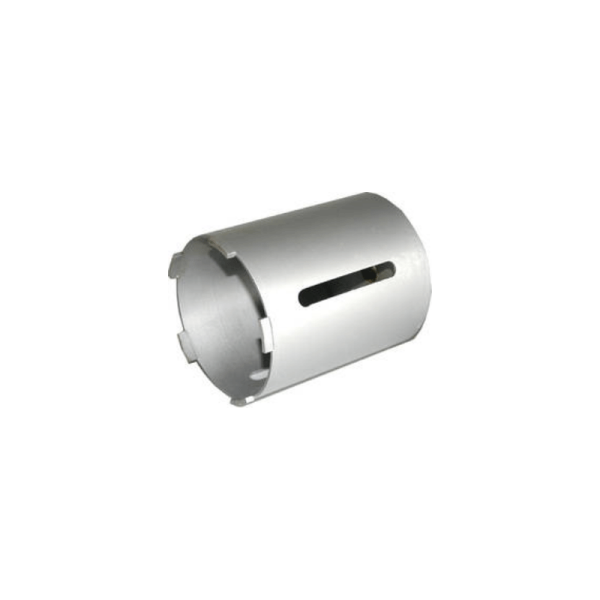 Trockenbohrkrone SDS Plus (1/2" Muffe) Ø 117 mm - Adapter 6 Kant lang