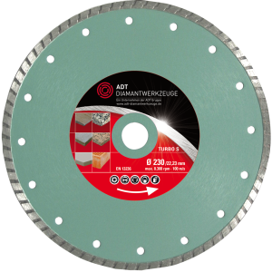 Diamond cutting disc Turbo S Premium / dry - wet -cut /...