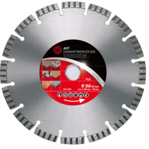 Diamond cutting disc TLG Premium / laser-welded /...