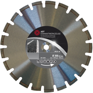 Diamond cutting disc ALS 10 Standard / laser-welded /...
