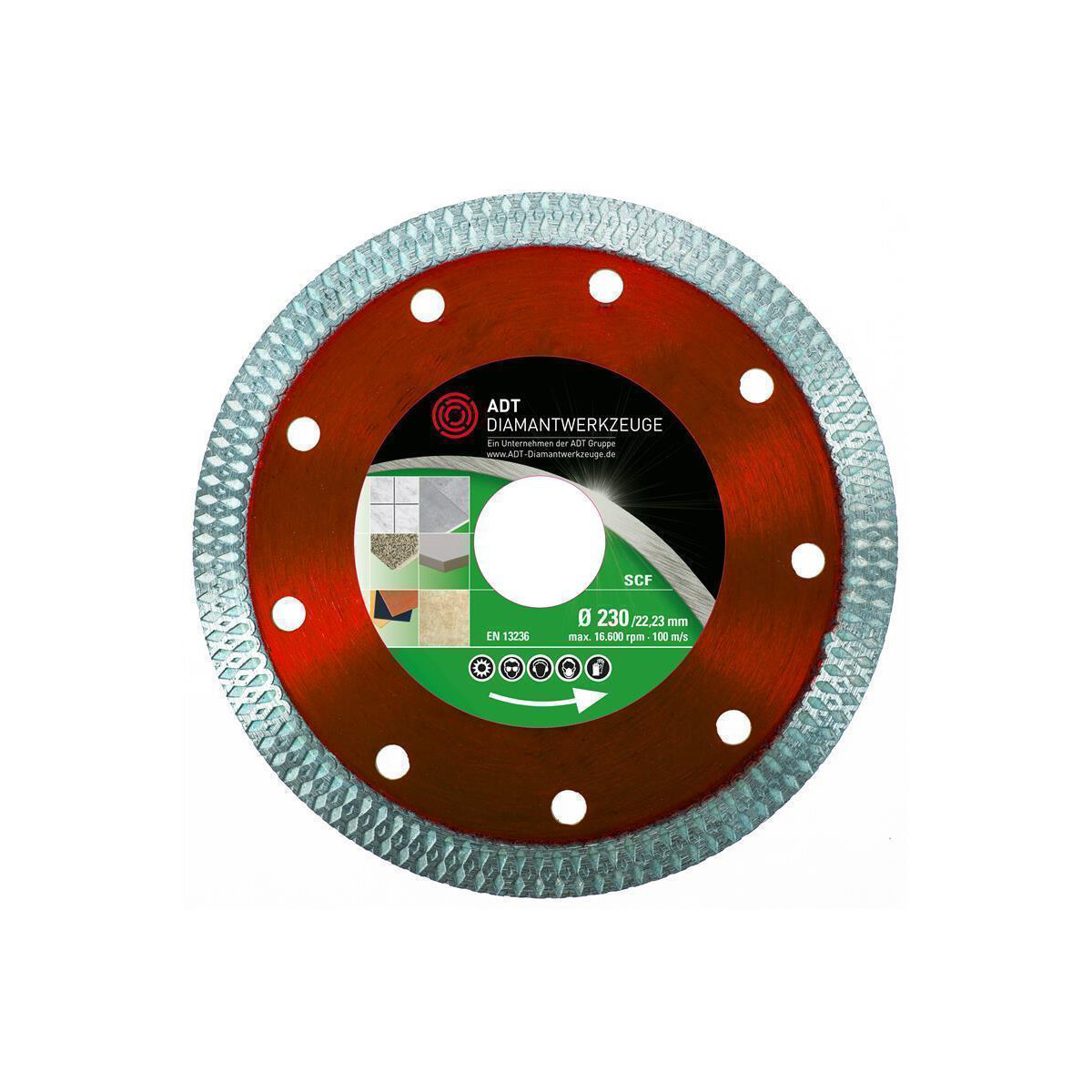 Diamond cutting disc Supercut tile / Ø 125 mm /...