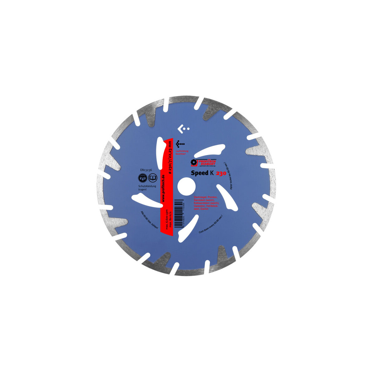 Diamanttrennscheibe Speed K  Design Line für...