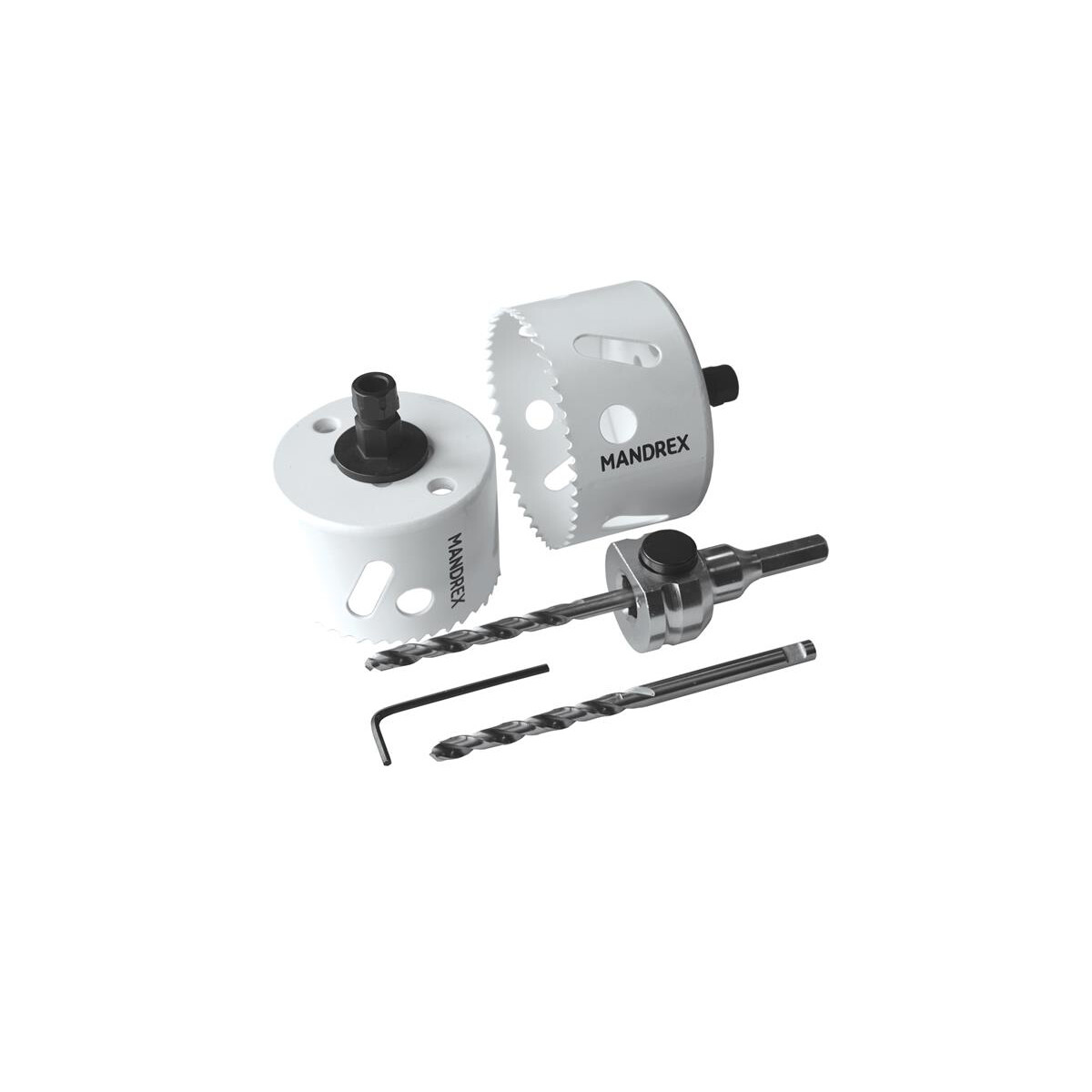 Starter-Kit 5 MXqs-Aufnahme und Lochsäge - Bi-Metall...