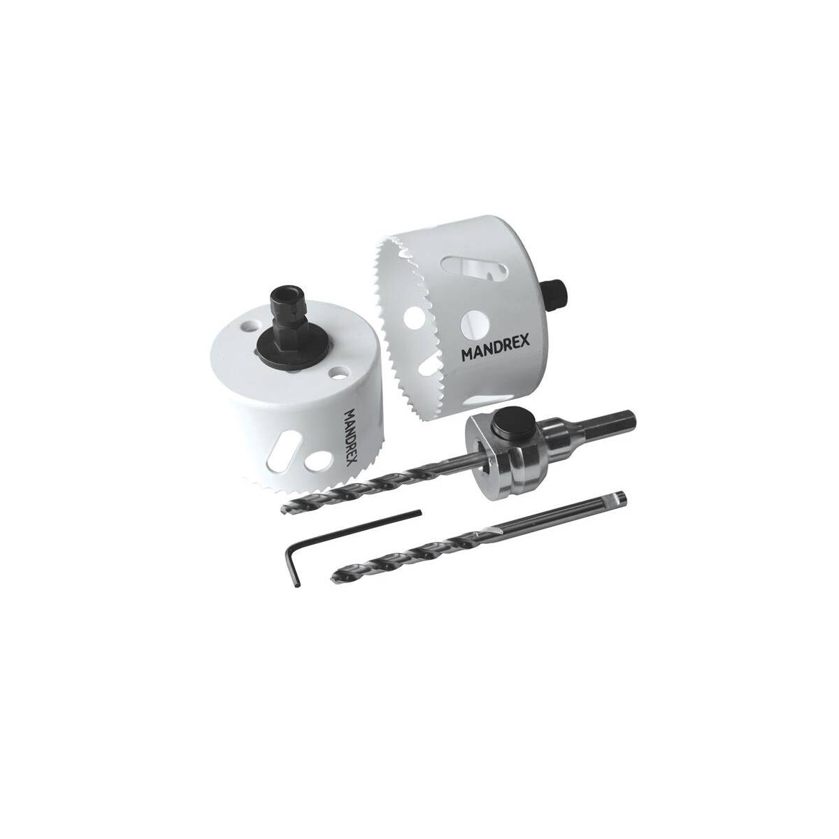 Starter-Kit 7 MXqs-Aufnahme und Lochsäge - Bi-Metall...