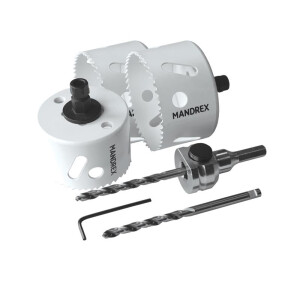 Starter-Kit 5 MXqs-Arbot and Hole Saw SpeedXcut M42