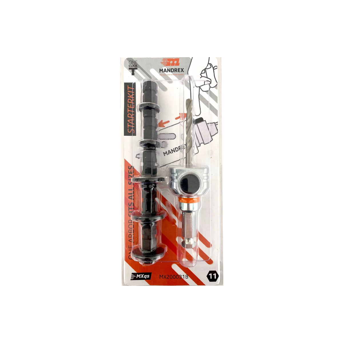 8,5 mm Sechskant MXqs ONE-CLICK Starter Set 3