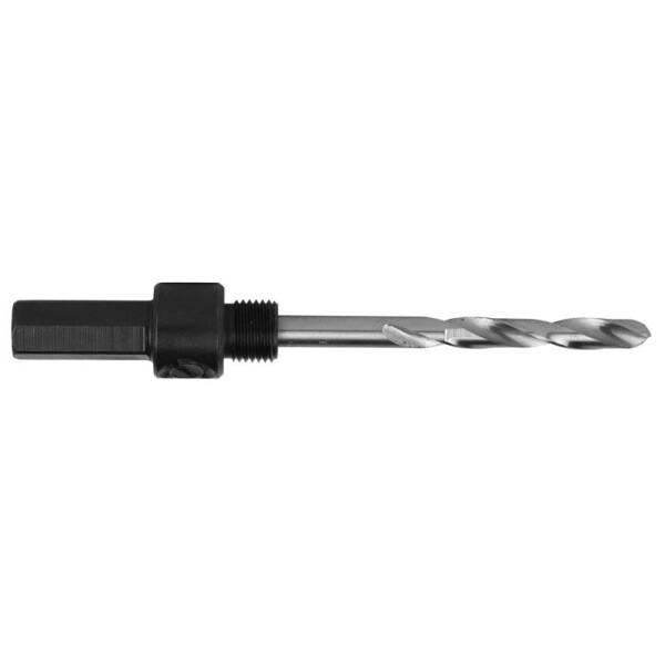 11 mm hex arbor for Bi-metal & multi-purpose hole saws (Ø 14 - 30 mm) incl. HSS pilot drill 
