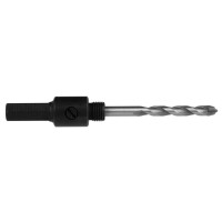 11 mm Hex arbor for multi-purpose hole saws (Ø 14 - 30 mm) incl. carbide tipped pilot drill