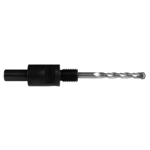 Core drill arbor M16 male - hex including center drill