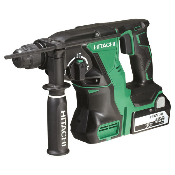 18V Battery Hammer drill and Chisel hammer (Brushless) DH18DBL(5.0) (HSC IV), 2 x 5.0Ah
